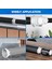 6 Ila 4 Inç Kanal Daraltıcı, Kanal Adaptörü 6 Ila 4 Pvc Daraltıcı (Yurt Dışından) 2