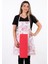 Flower 4lü Set Mutfak Önlüğü Havlulu Mutfak Önlüğü Fırın Eldiveni ve Tutacak 7