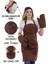 Simple 3'lü Set Ayar Askılı Cepli Mutfak Önlüğü Seti (2 Eldiven) Şef Garson Kafe Aşçı Barista 1