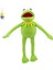 Yeşil Kurbağa Bebek El Kukla Yeşil Kurbağa Okul Çantası Peluş Oyuncak Bebek Ventriloquizm Performansları Sahne Hediyeleri (Yurt Dışından) 1