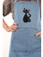 Kot Mutfak Önlüğü Cat Lady Rose Modeli 5