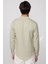 Slim Fit Hakim Yaka Pamuklu Kolay Ütü Erkek Yeşil Gömlek 5
