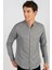Slim Fit Dar Kesim Hakim Yaka Erkek Gömlek 1