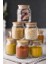 6 Lı Set Bambu Kapaklı Cam Kavanoz & Baharat Takımı & Baharatlık 200 ml ( Vakum Kapak ) 5