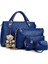 Kadın Çantası Dört Parçalı Set Anne Çantası Tek Omuz Crossbody (Yurt Dışından) 3