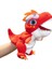 Karikatür Tyrannosaurus Rex Peluş El Kuklası Ebeveyn-Çocuk Oyuncağı Eğlenceli Bebek Bebek Interaktif Öğretim (Yurt Dışından) 2