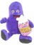 Grimace Mor Yüz Buruşturma Milk Peluş Oyuncak (Yurt Dışından) 1