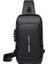 Erkek Motosiklet Şifre Göğüs Erkek Omuz Spor Bel Çok Fonksiyonlu Crossbody Çanta (Yurt Dışından) 3