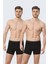 Erkek Likralı Düğmeli Boxer (2li Paket) 1