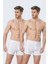 Erkek Likralı Düğmeli Boxer (2li Paket) 1