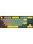 Ajazz K870T Pro Kablosuz Hot Swap Mekanik Oyun Klavyesi Rgb - 10 Adet Switch, Tuş ve Switch Sökme Aparatı Hediyeli - Siyah Red Switch 1