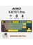 Ajazz K870T Pro Kablosuz Hot Swap Mekanik Oyun Klavyesi Rgb - 10 Adet Switch, Tuş ve Switch Sökme Aparatı Hediyeli - Siyah Brown Switch 5