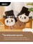 Panda Modeli Peluş Bayan Eln - Beyaz (Yurt Dışından) 3