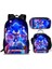 Sonic Sırt Çantası Sonic2 Öğrenci Okul Çantası Çocuk Yemek Çantası Kalem Kutusu Üç Parçalı Set (Yurt Dışından) 1
