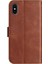 iPhone X/xs Tam Korumalı Telefon Pu Deri Cüzdan Standlı Kılıf (Yurt Dışından) 5