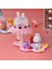 Çocuk El Yapımı Yaratıcı Diy Simülasyon Krem ​​tutkal Parlayan Kristal Masa Lambası (Yurt Dışından) 1