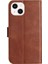 iPhone 15 Tam Korumalı Telefon Pu Deri Cüzdan Standlı Kılıf (Yurt Dışından) 5