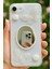 Apple iPhone 16E Kılıf 3D Kelebek Gül Desenli Aynalı Simli Şeffaf Tasarımlı Silikon Kapak 1