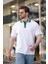 Beyaz Polo Yaka Erkek T-Shirt E7147 2