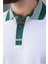 Beyaz Polo Yaka Erkek T-Shirt E7147 4