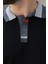 Siyah Polo Yaka Erkek T-Shirt E7147 4