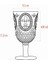 Akrilik Bal 6'lı Kadeh & Su Meşrubat Kahve Yanı Bardağı 450 ml 5