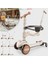Potenza 4in1 Ebeveyn Kontrollü 5 Tekerlekli Çocuk Scooter Işıklı Oturaklı Kahverengi 1