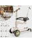 Potenza 4in1 Ebeveyn Kontrollü 5 Tekerlekli Çocuk Scooter Işıklı Oturaklı Yeşil 1