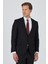 Siyah Kırlangıç Yaka Astarlı Çift Yırtmaç Esnek 6 Drop Slim Fit Classic Takım Elbise 1001250162 3