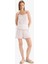 Regular Fit Pijama Takımı Desenli Askılı Üst Esnek Belli Şort-Fall in Love F5774AX25SM 3