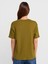 31218 Dikiş Detaylı T-Shirt-K.yağ Yeşl 2