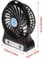 Şarjlı Mini Vantilatör Masa Üstü 3 Kademeli USB Mini Fan Siyah 2