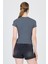 Antrasit Bisiklet Yaka Viskoz/yumuşak Kumaş Slim Fit Tişört 1468 5