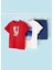 Erkek Çocuk 3'lü T-Shirt Şort Takım 1
