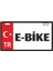 Kırmızı E-Bike E-Bike Plakalık 1