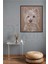 Beyaz Köpek Pixart Sanat Elmas Mozik Tablo Daimond Türkiye 45*53 3
