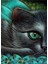 Yeşiller Içindeki Minik Kedi Pixart Sanat Elmas Mozik Tablo Daimond Türkiye 42*58 1