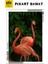 Bir Cift Flamingo 40 x 60 Elmas Mozaik Tablo 4