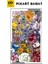 Hatmi Cicekleri Desen 30 x 61 Elmas Mozaik Tablo 4