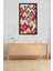 Renkli Geometrik Desen 38 x 69 Elmas Mozaik Tablo 3