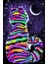 Gece Kedisi Pixart Sanat Elmas Mozik Tablo Daimond Türkiye 43*63 1