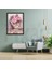 Pembe Çiçekli Çaydanlık Pixart Sanat Elmas Mozaik Tablo Diamond Türkiye 48*64 3