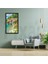 Sahil Kenarı ve Renkli Evler 40 x 60 Elmas Mozaik Tablo 2