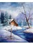 Ahşap Kulübe Pixart Sanat Elmas Mozaik Tablo Diamond Türkiye 40*50 1