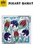 Laleler Desen Pixart Sanat Elmas Mozaik Tablo Diamond Türkiye 63*63 4