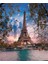 Paris Eyfel Kulesi 38 x 69 Elmas Mozaik Tablo 1