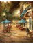 Restaurant Sokağı Pixart Sanat Elmas Mozaik Tablo Diamond Türkiye 46 x 56 cm 1