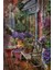 Mor Çiçekli Sokak Pixart Sanat Elmas Mozaik Tablo Diamond Türkiye 36*51 1
