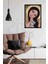 Guzel Kadın Ve Kedisi 40 x 60 Elmas Mozaik Tablo 3