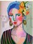 Tarz Kadın Pixart Sanat Elmas Mozaik Tablo Diamond Türkiye 43*55 1